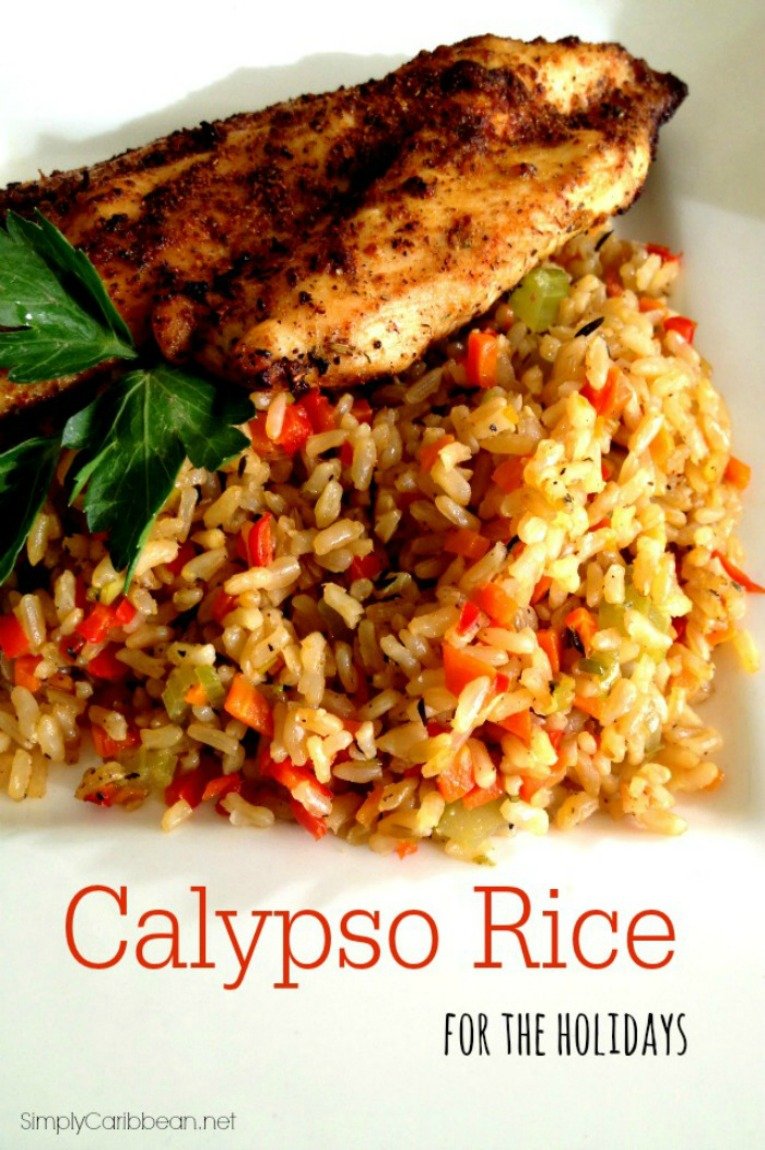 Caribbean Calypso Rice for the Holidays