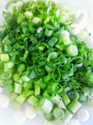 chopped scallions