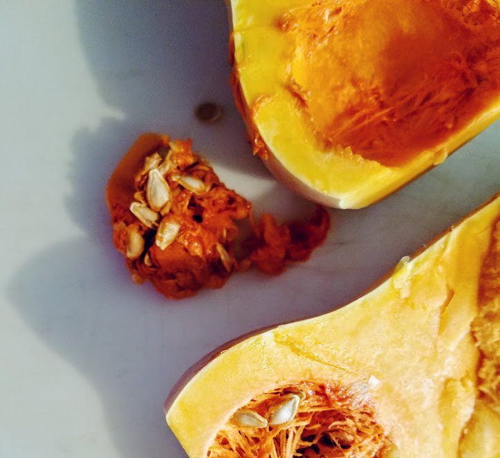 Curry Butternut Squash Coconut Soup with Turmeric