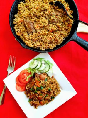 trinidad chicken pelau