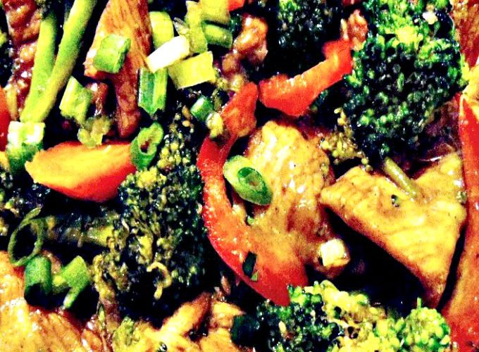 chicken and broccoli