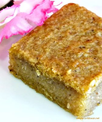 THE PERFECT CASSAVA PONE