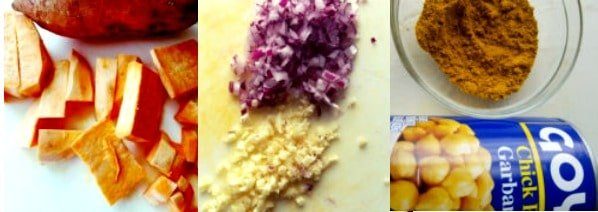 curry sweet potatoes 