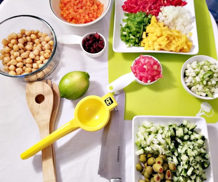 The Perfect CousCous Salad with Chick Peas